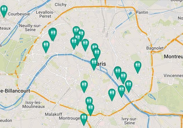 Revealed: Where are all the toilets on the Paris Metro and RER - The Local