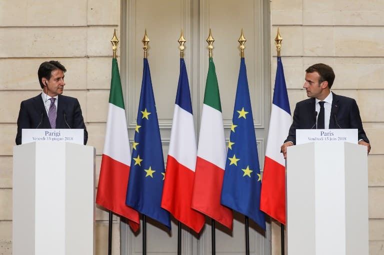 'Political crisis between Italy and the rest of Europe': France's Macron slams Italian migrant policy