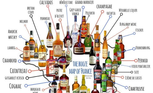 Calvados to Chartreuse: The ultimate booze map of France