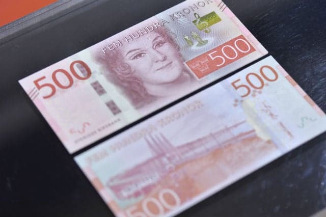 Fake banknotes in circulation in southern Sweden