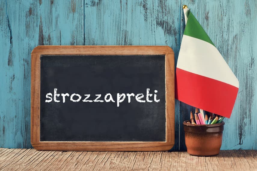 Italian word of the day: 'Strozzapreti'