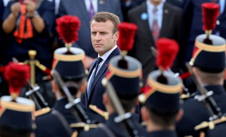 Macron calls for 'real European army' to defend against Russia and US