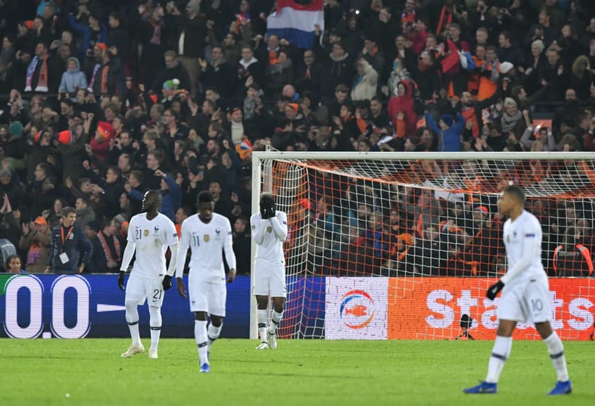 Netherlands hand France first post-World Cup defeat