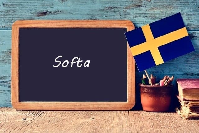 Swedish word of the day: softa