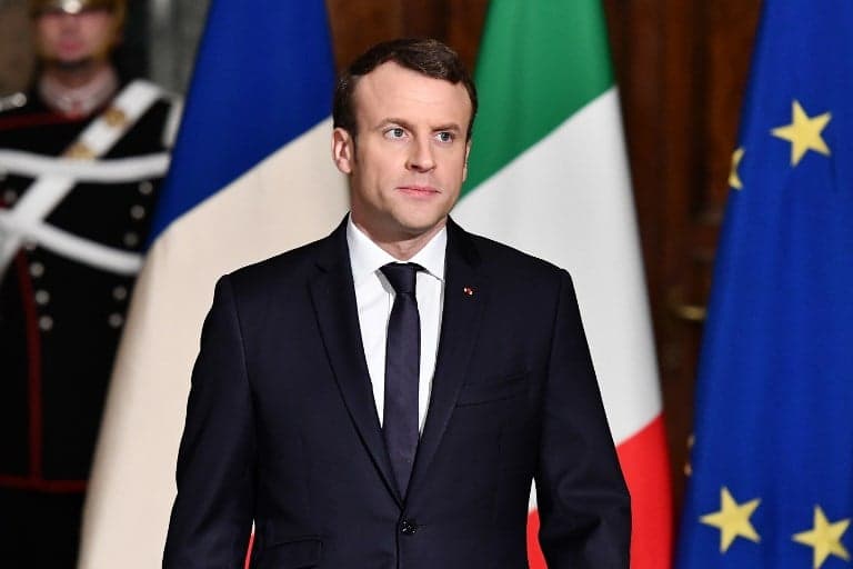 France's Macron says he won't be baited by Italian populists