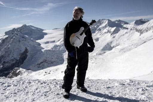 The American making 'ice music' in the Italian Alps