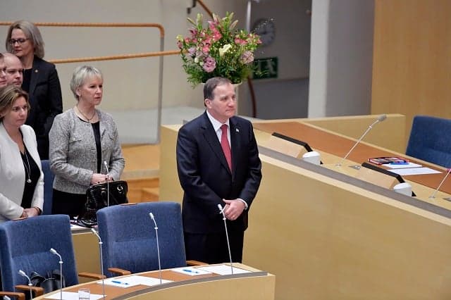 Stefan Löfven voted back in as Swedish prime minister