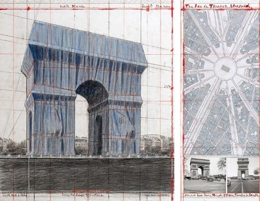 Paris' Arc de Triomphe will be all wrapped up with special artwork