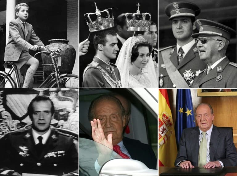 IN PICS: Key moments in the public life of King Juan Carlos I as he announces retirement