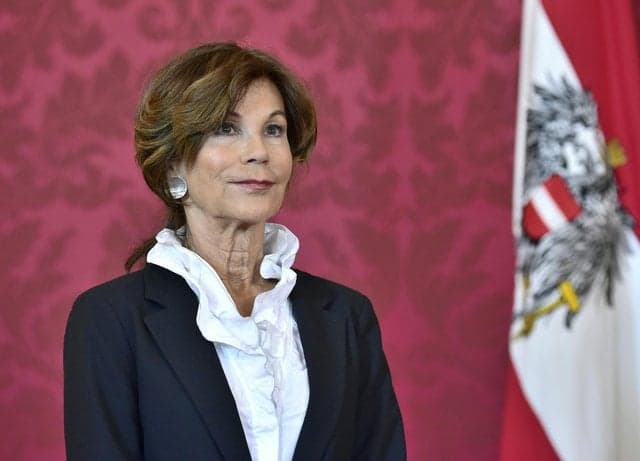 Austria's first female chancellor to lead interim government