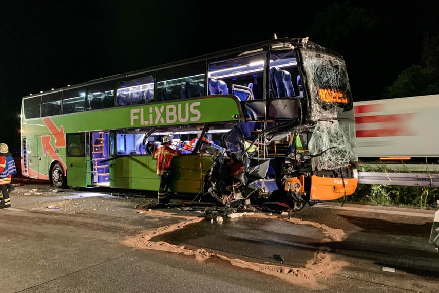 Seven people injured after two Flixbus accidents in Germany The Local