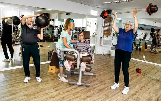 Meet the Swedish over-90s who are regulars at the gym