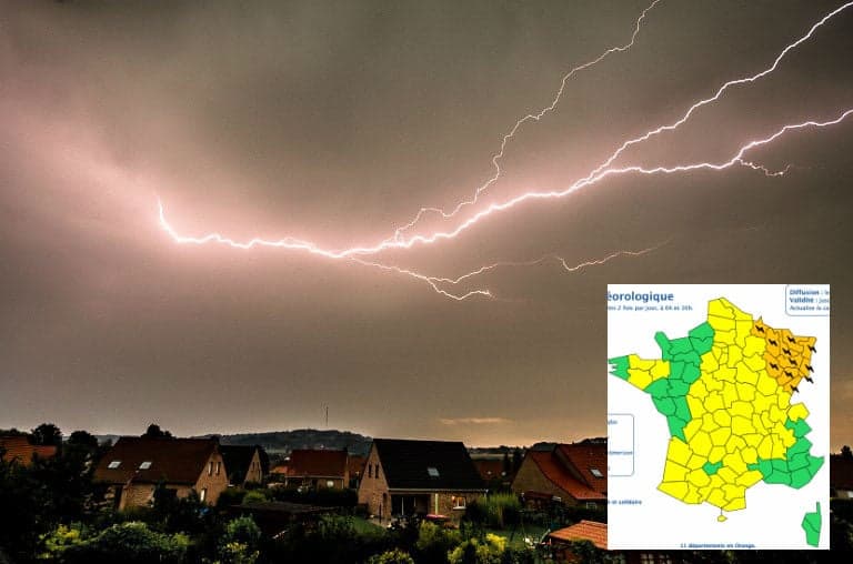 Weather warning: More violent storms to hit north-eastern France