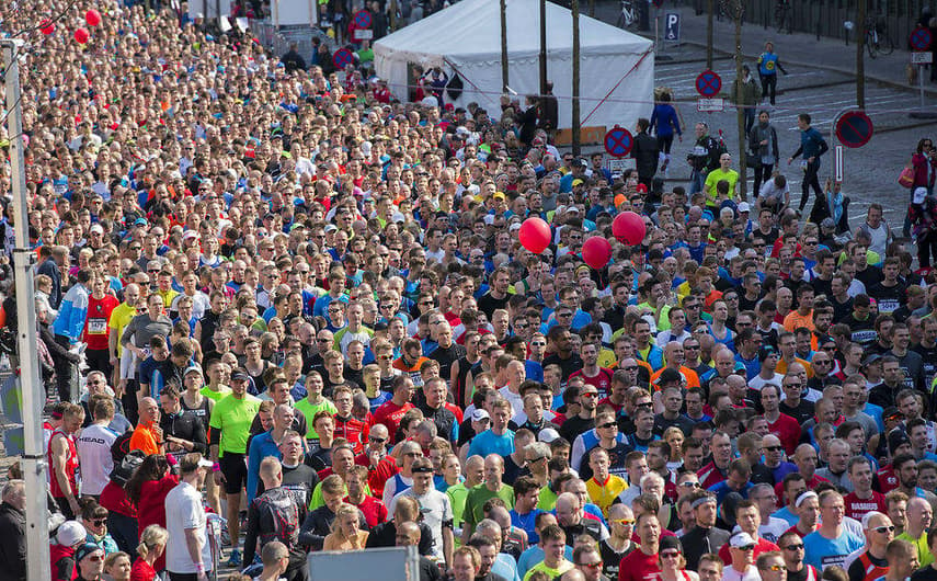Danish running events take tentative steps towards cutting out plastic