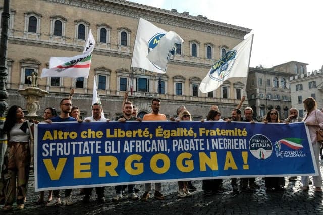 Italian far-right leader protests Paris' 'intolerable' Sea Watch medals