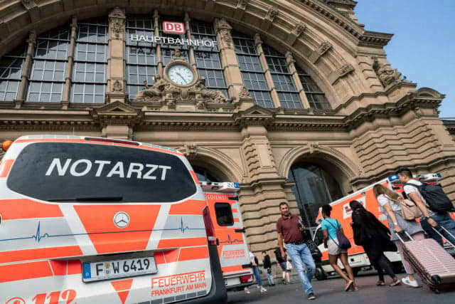 Man accused of pushing boy under train in Frankfurt is father-of-three