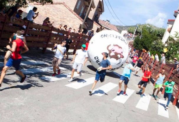 WATCH: Man injured in Spain's 'Running of the Balls' fiesta was the mayor who tried to make it safer