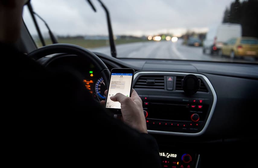 Denmark just got tougher on drivers who use their phone behind the wheel