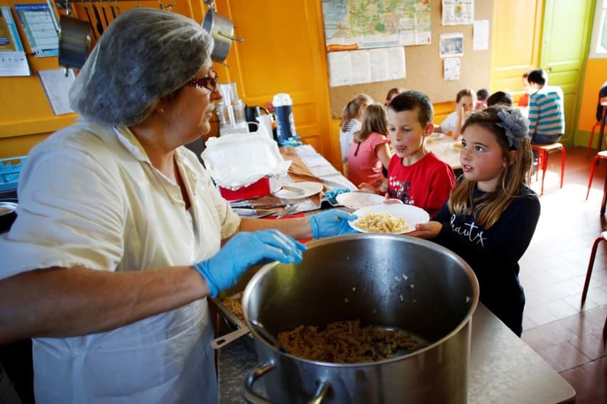 Why French school dinners are going vegetarian - at least for one day a week