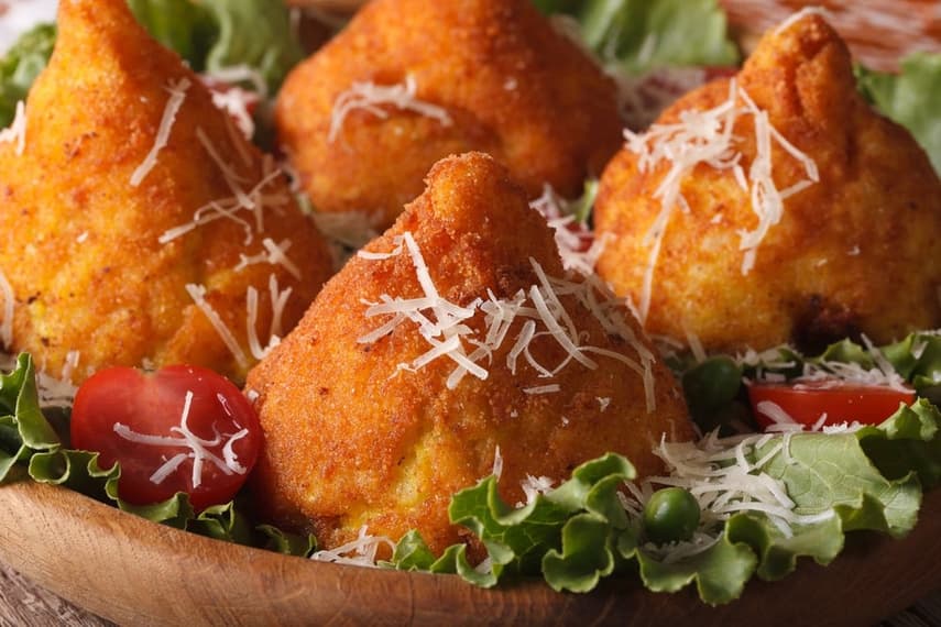 Sicilian arancini listed in the Oxford English Dictionary