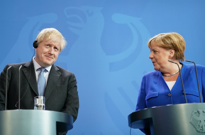 Anger as London accused of blaming Merkel for Brexit talks deadlock