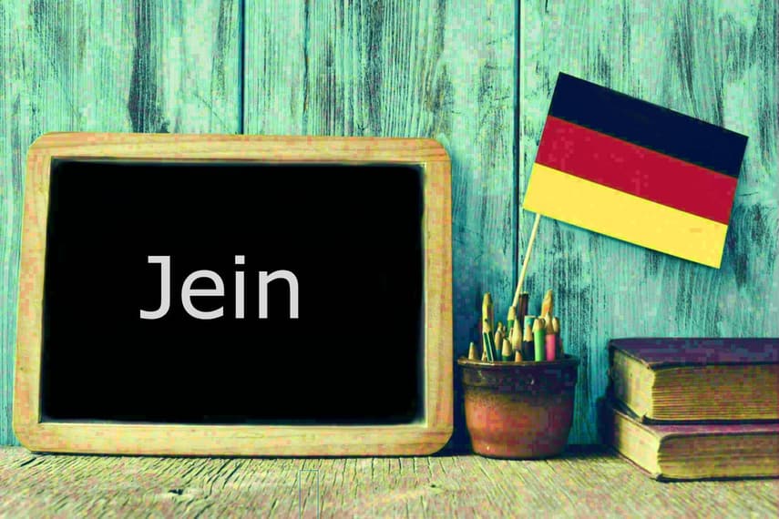 German word of the day: Jein