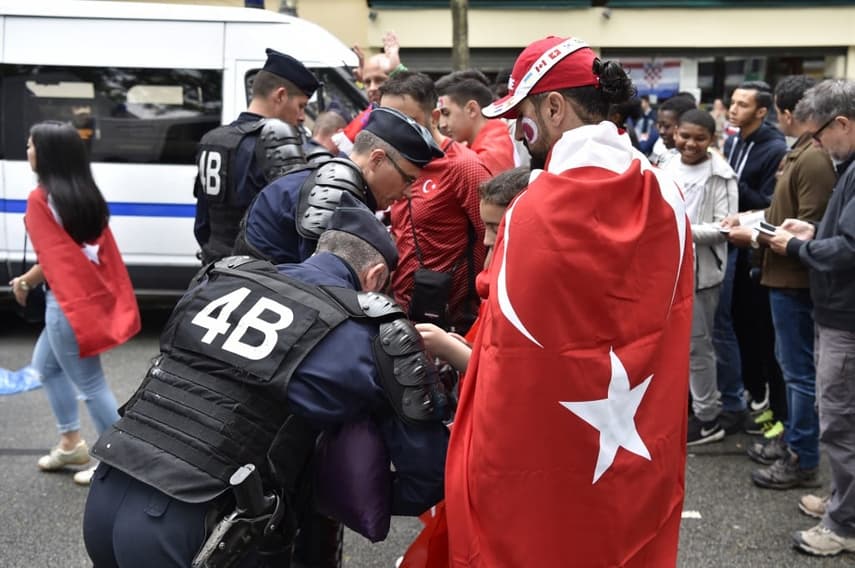 Police in Paris on high alert for France vs Turkey Euro 2020 clash