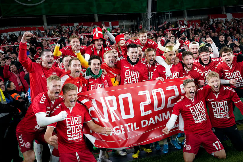 Danish footballers look forward to playing 'home' Euros in own back yard