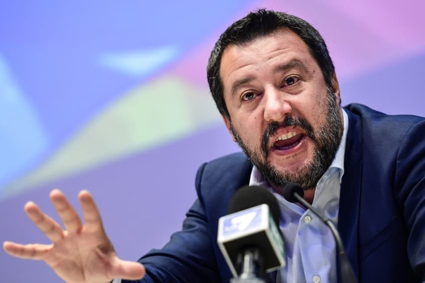 Italy's Salvini faces investigation over 'misuse' of police aircraft