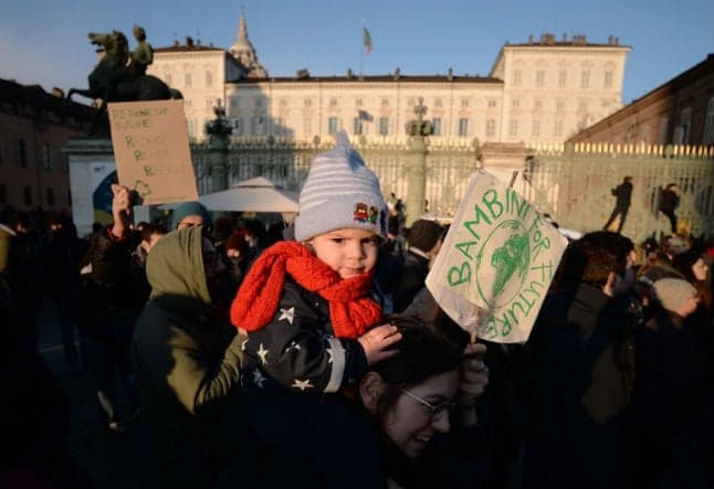 Greta Thunberg tells Turin activists to make 2020 'year of action'