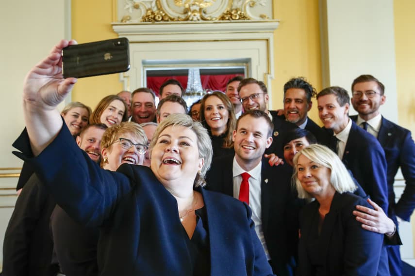 Here is Norway’s new minority government
