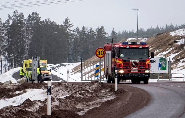 Two injured after fire traps 130 workers in Swedish mine