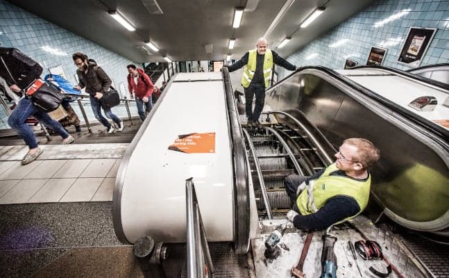 Fact check: How often do Stockholm's metro escalators actually break down?