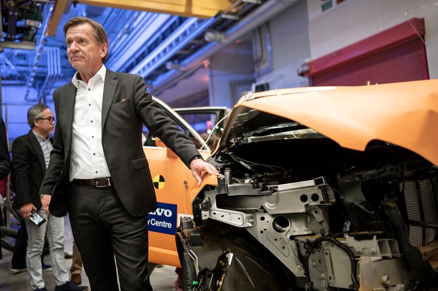 Volvo suspends car production in Europe and the US