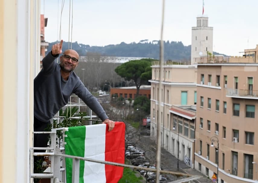 View from Rome's rooftops: Singing offers hope but it doesn't hide fear and frustration