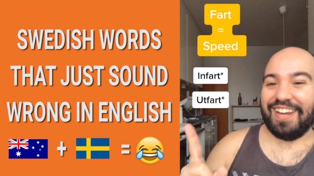 Lost in translation? Swedish words that don't sound right in English