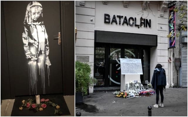 France Arrests Six Over Banksy Artwork Stolen From Bataclan The Local