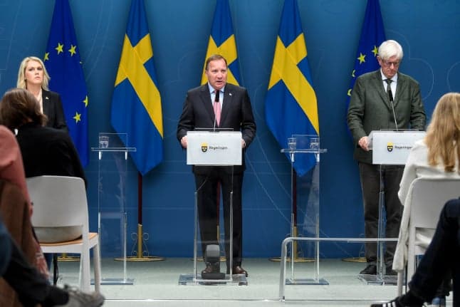 'Work from home, don't hug your friends': Swedish PM Stefan Löfven's warning as coronavirus cases rise