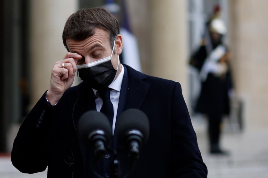French President Emmanuel Macron tests positive for Covid-19