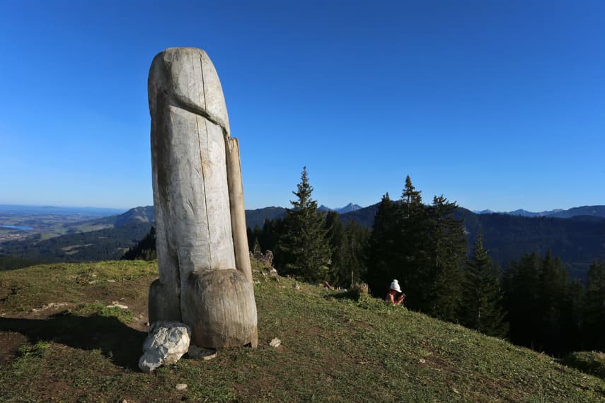 Mystery in Germany: Who stole Bavaria's giant wooden penis?