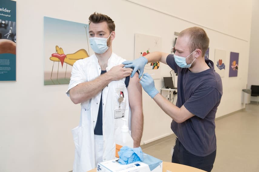 Denmark has already given 13,331 vaccine jabs