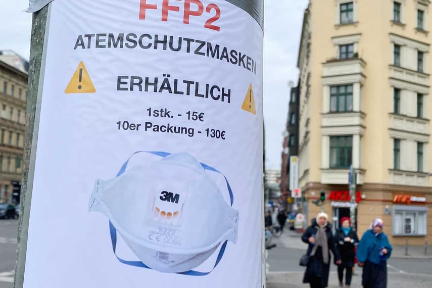 UPDATED: How much will mandatory FFP2 masks cost in Austria?