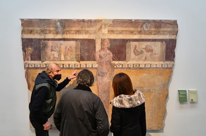 IN PHOTOS: Pompeii's treasures go on display at reopened Antiquarium museum