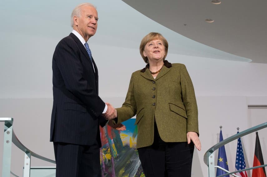 Merkel invites Biden to Germany 'as soon as pandemic allows'