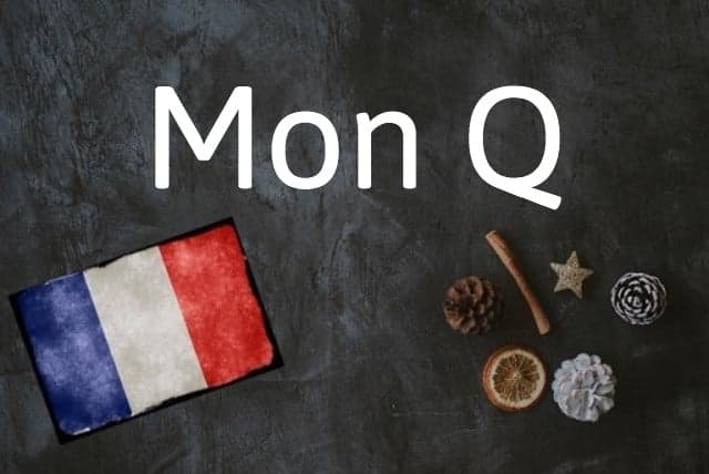 French expression of the day: Mon Q