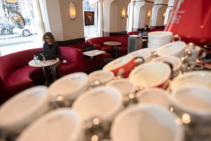 How students have made Vienna's empty cafes a study haven