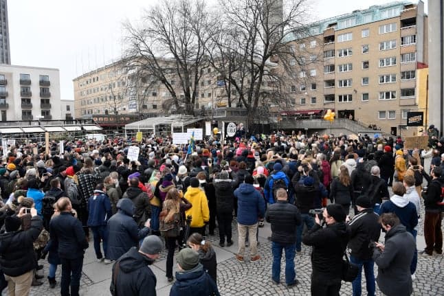 Why Sweden had an anti-lockdown protest without having a lockdown