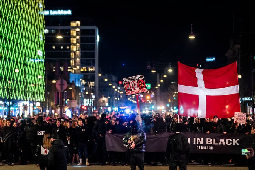 'Men in Black': Who are Denmark’s anti-corona protestors?