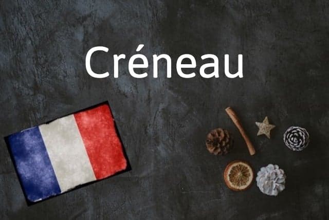 French word of the day: Créneau
