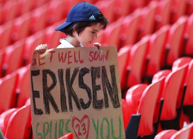 Eriksen suffered 'cardiac arrest', Denmark team doctor confirms
